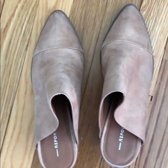 Report Shoes - Report Faux leather mules